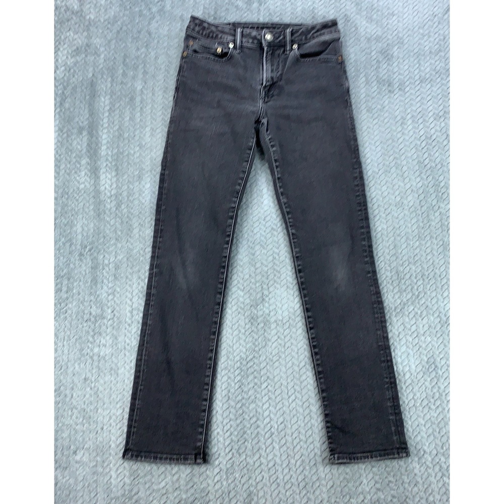 American Eagle Jeans Men's 28x32 (Fits 28x30) Black Slim Straightβ Flex Stretch